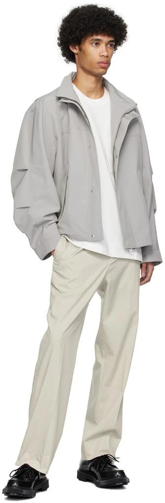 Solid Homme White Pocket T-Shirt 4