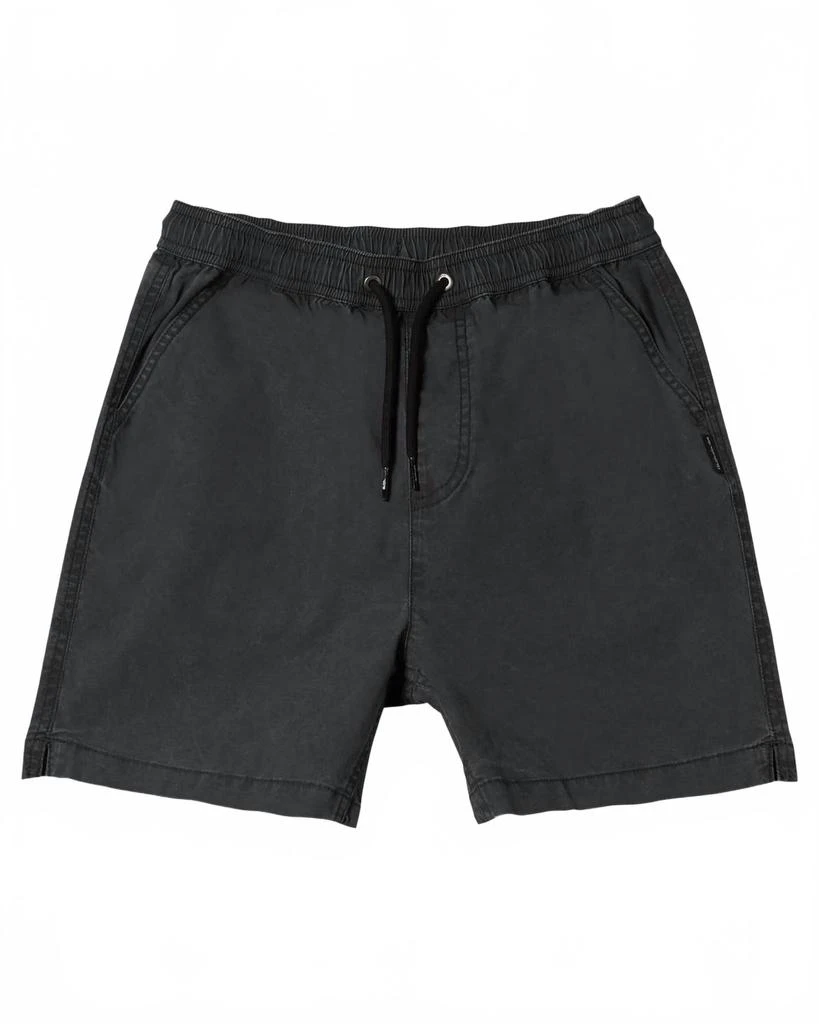 Quicksilver Big Boys Taxer Walk Shorts In Black 1
