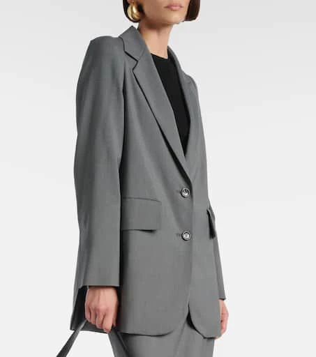Max Mara Ebridi wool, mohair, and silk blazer 6