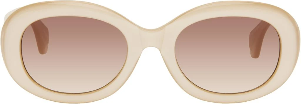 Vivienne Westwood Beige Vivienne Sunglasses 1