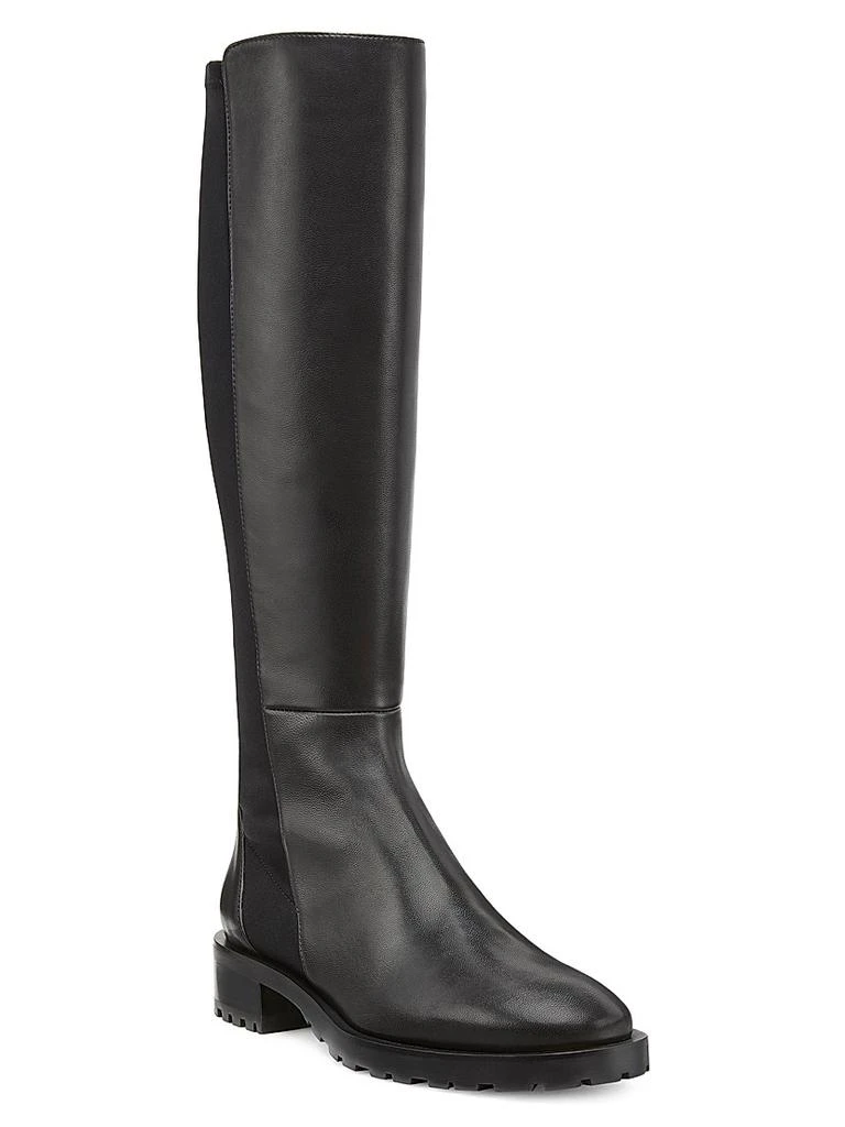 Stuart Weitzman 5050 Stretch-Leather Knee-High Boots 2