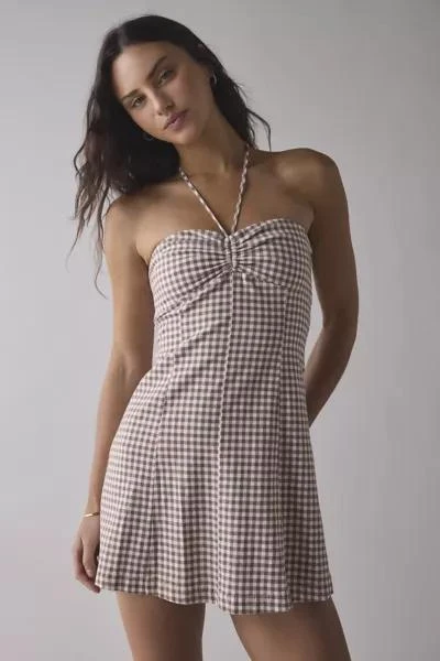Kimchi Blue Kimchi Blue Cate Y-Neck Halter Mini Dress 4