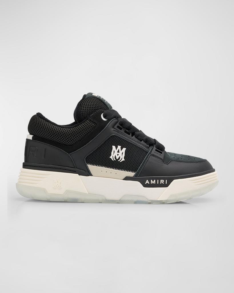 AMIRI Men's MA-1 Leather & Mesh Low-Top Sneakers - Casual