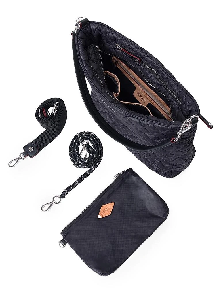 MZ Wallace Crosby Quilted Hobo Bag 2