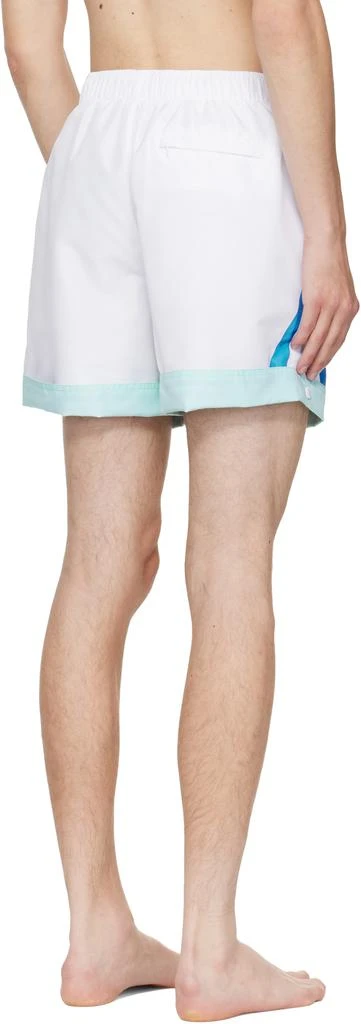 Casablanca Blue
White Logo Swim Shorts 3