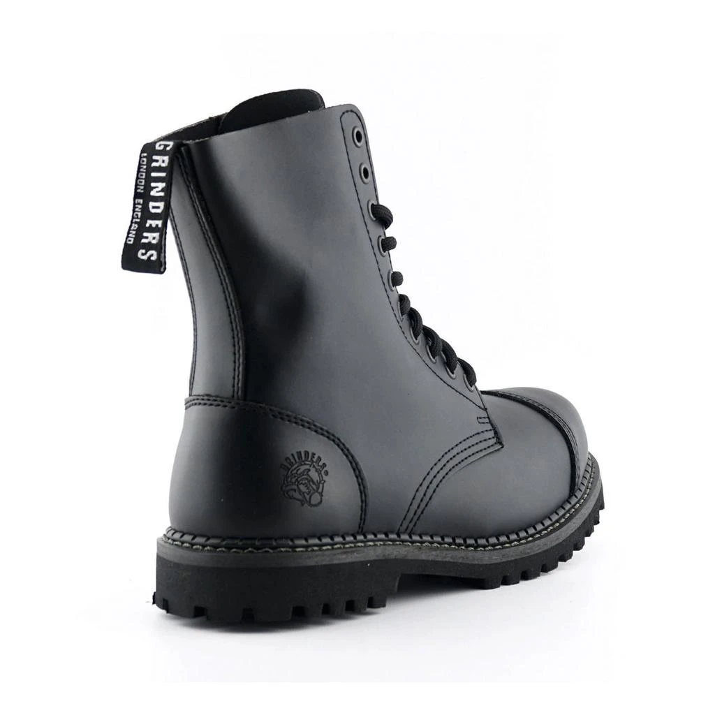 Grinders Stag CS Black Unisex Safety Steel Toe Cap Military Punk Boots 3