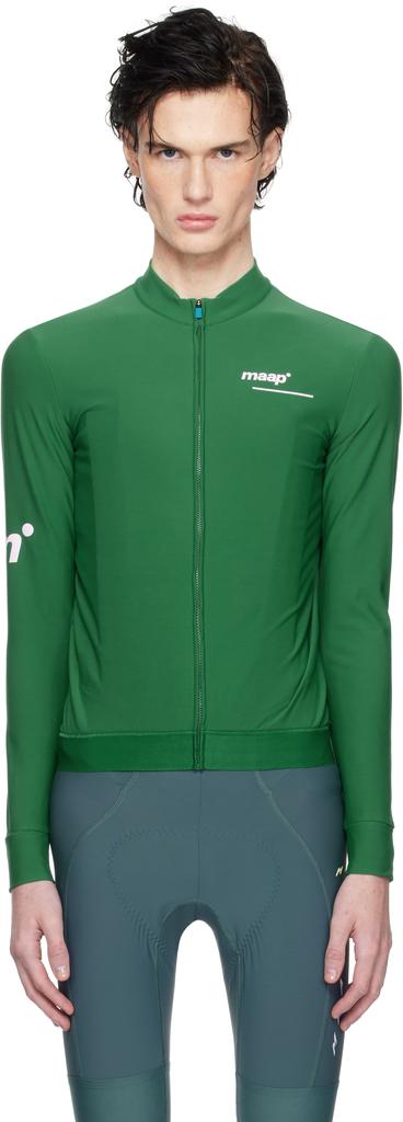 MAAP Green Training Thermal LS Jersey T-shirt