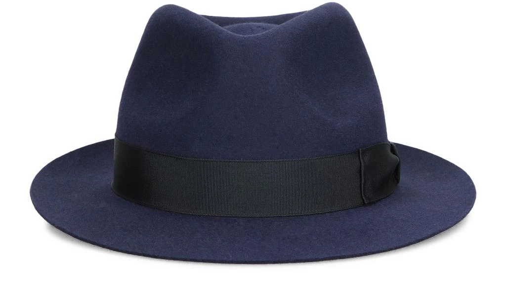 BORSALINO Fedora brushed felt 3