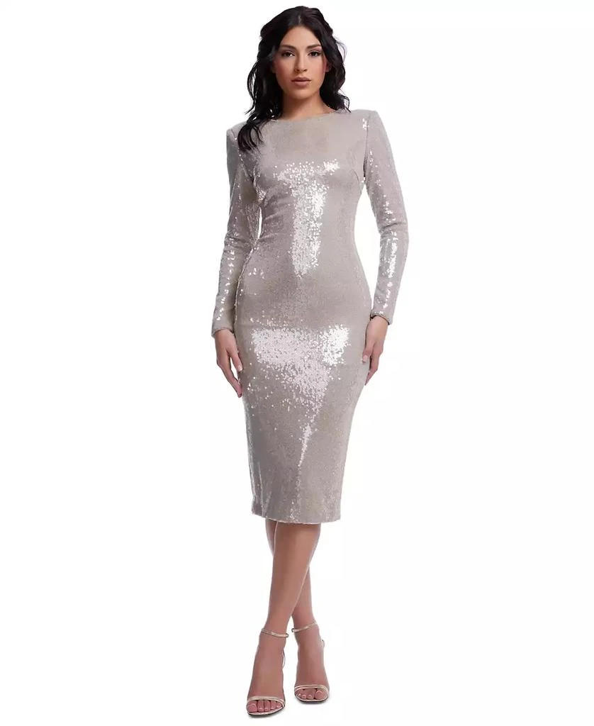 Dress The Population Women's Emmalyn Sequin Midi Dress 1