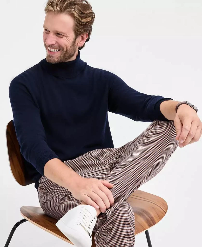 Club Room Men's Merino Wool Blend Turtleneck Sweater, Created for Macy's 2