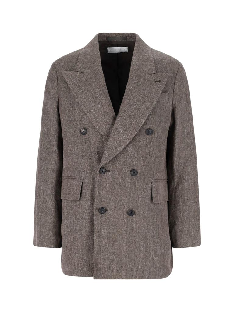 OUR LEGACY Gray Sharp DB Blazer IT 52 = XL - Suits - BeyondStyle OUR LEGACY Gray Sharp DB Blazer IT 52 = XL - Suits - BeyondStyle
