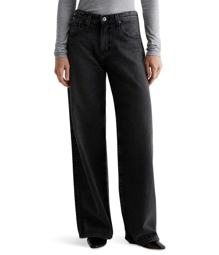 AG Jeans Adria Low Rise Baggy Wide Leg in Overnight 1