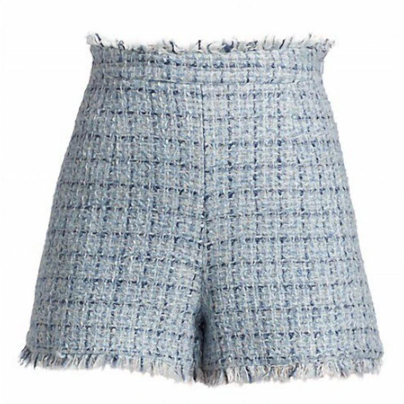 Cinq à Sept Coronado Tweed Shorts 2