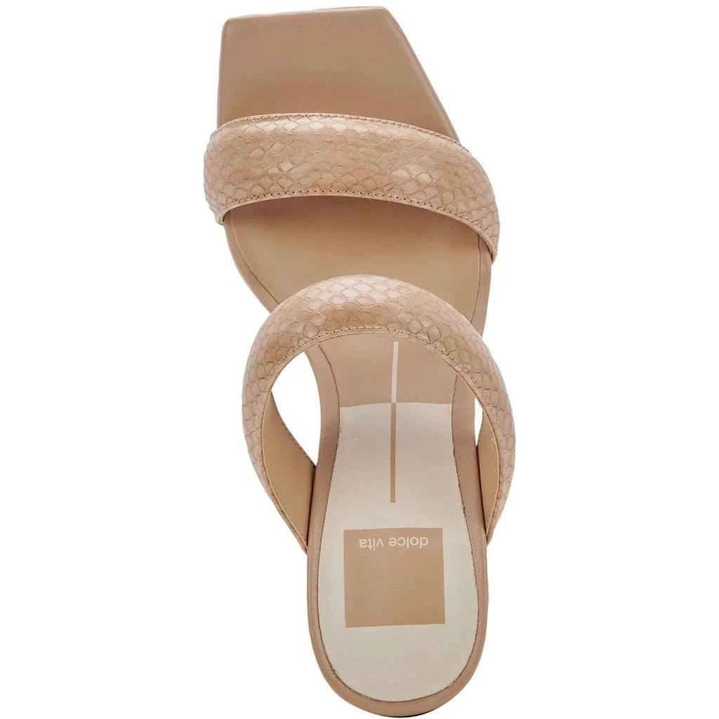 Dolce Vita Pascoe Womens Slip On Double Strap Block Heel 3