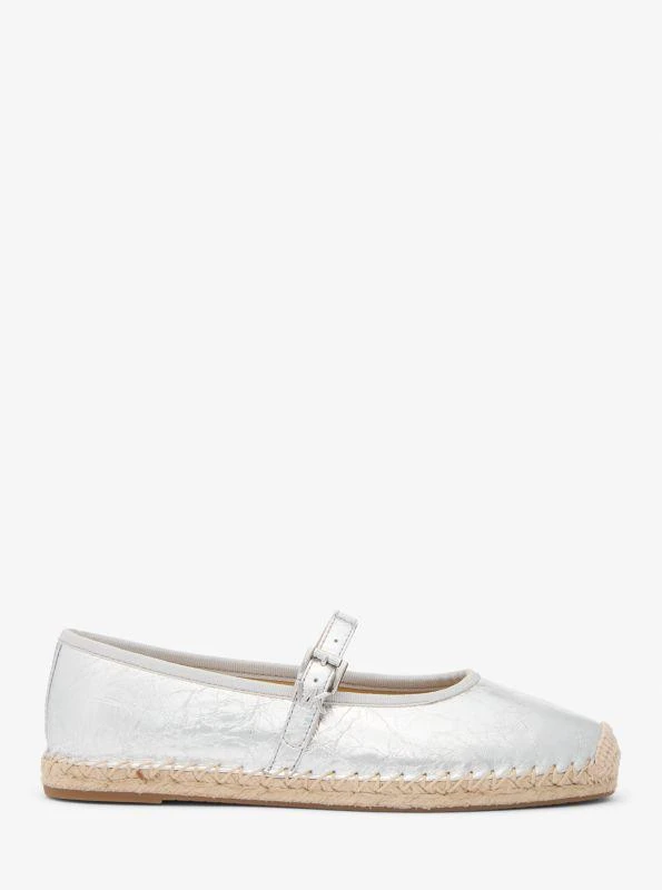 Michael Kors Lynn Metallic Leather Ballet Espadrille 2