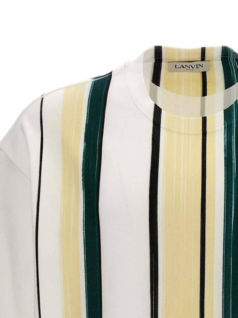 Lanvin Lanvin Striped Crewneck T-Shirt 3