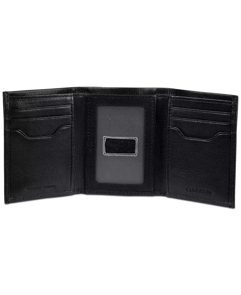 Calvin Klein Men's Soft Milled Trifold Wallet 3