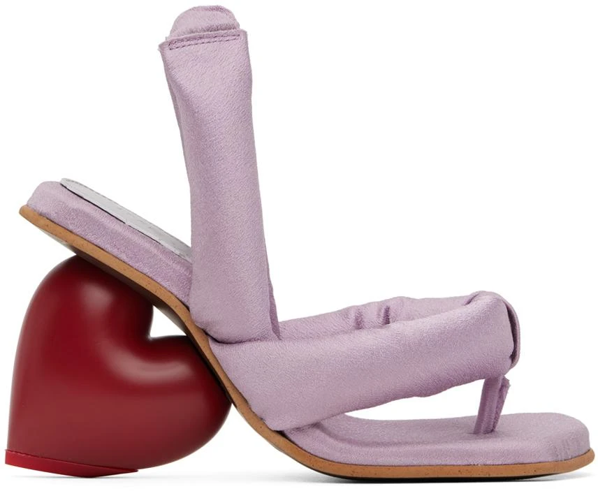 YUME YUME Purple Love Heeled Sandals 1