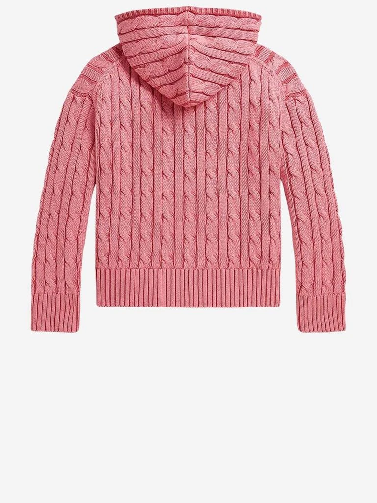 Ralph Lauren Polo Ralph Lauren Kids Cable Hooded Sweater 2