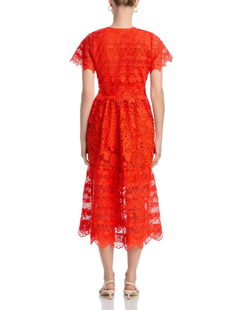 Waimari Hibiscus Lace Dress 10