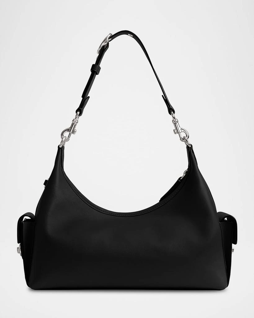 Coach Juliet 30 Glazed Leather Pocket Shoulder Bag 3