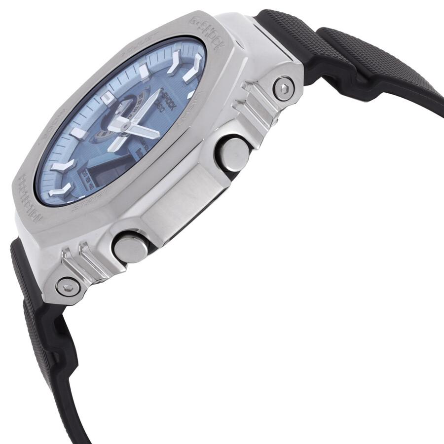 Casio G-Shock Alarm Analog-Digital Blue Dial Watch GBM-2100A-1A2DR