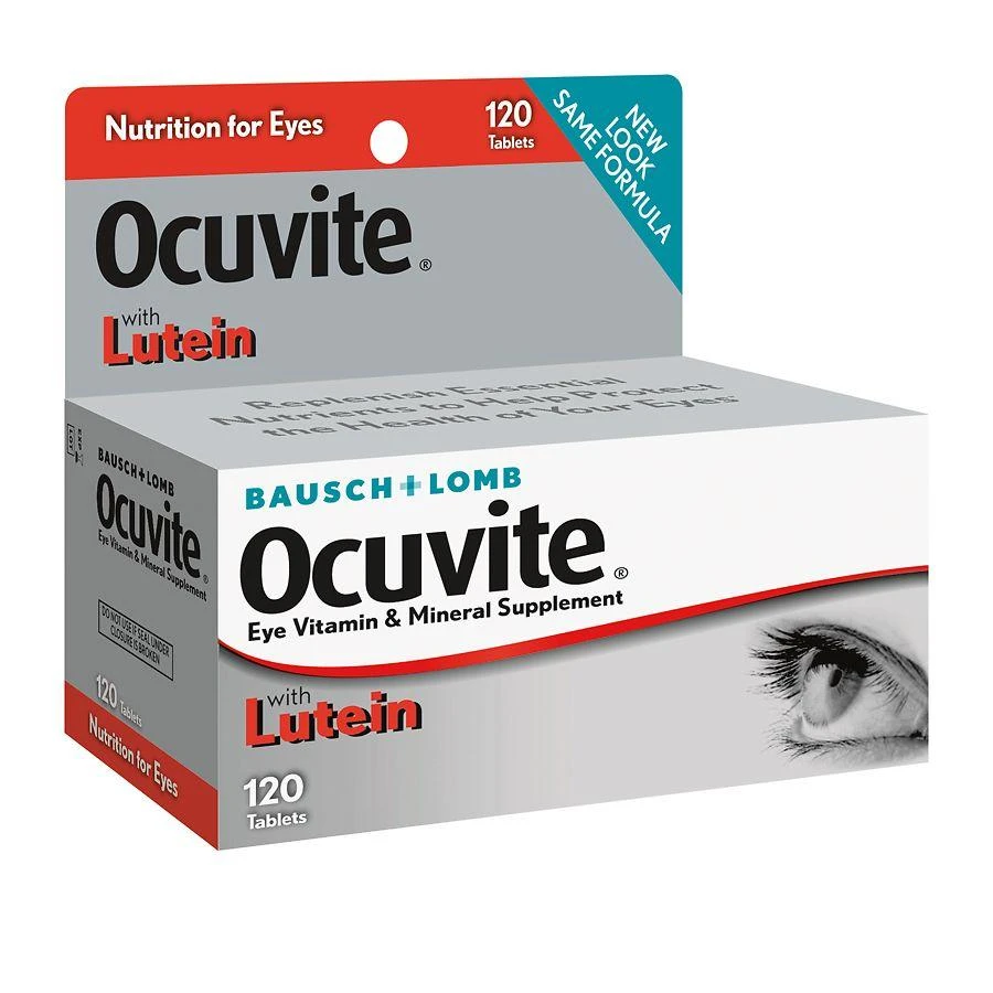 Ocuvite Vitamin and Mineral Supplement with Lutein Tablets 1