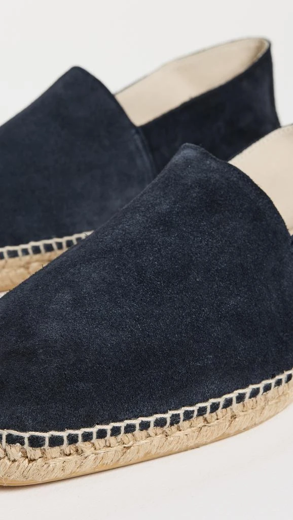 Manebi Suede Square Toe Espadrilles 4