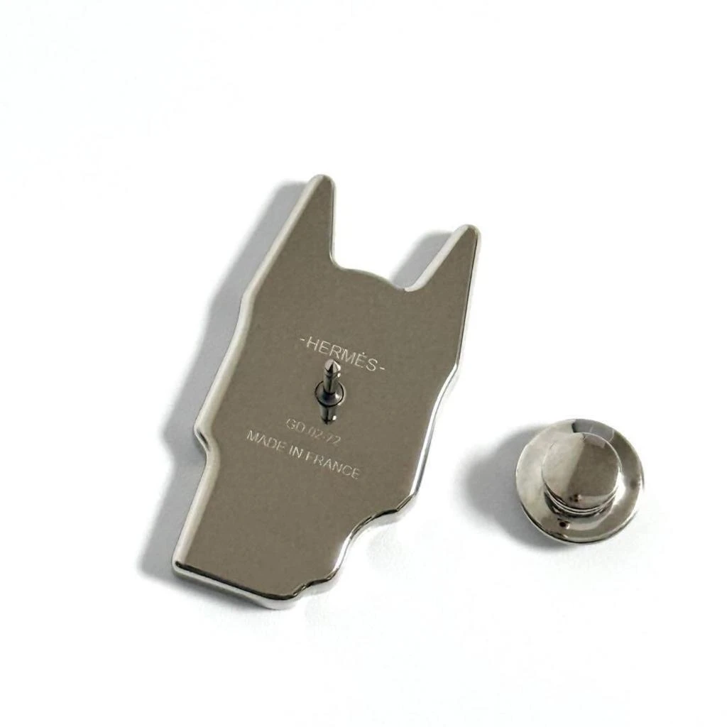 Hermes Metal Brooch (Pre-Owned) 2