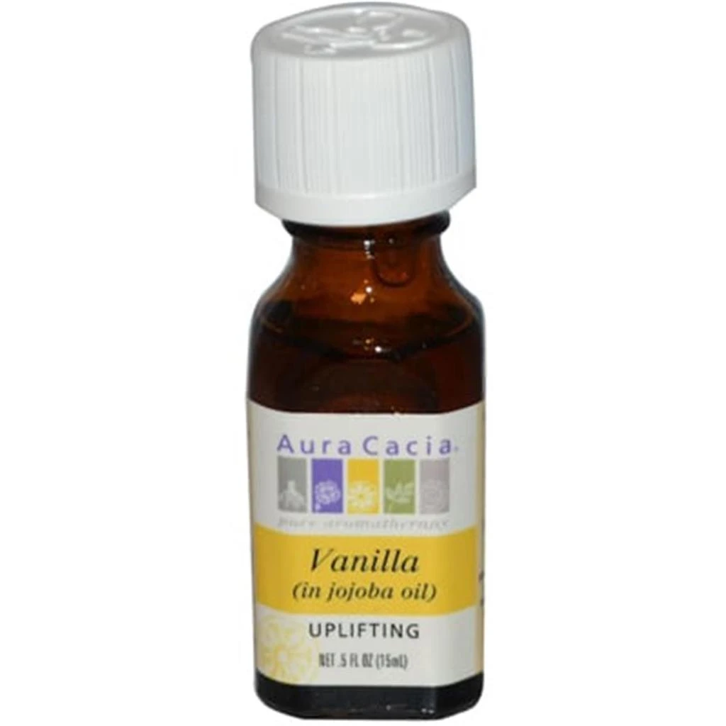 Aura Cacia AURA(tm) Cacia  Vanilla in Jojoba Oil - 0.5 fl oz 1