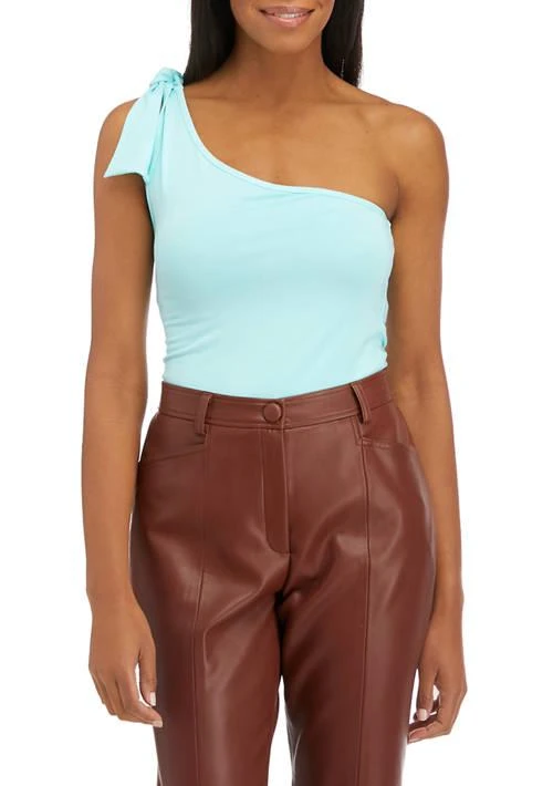 Biltmore® Womens One Shoulder Knit Top 1