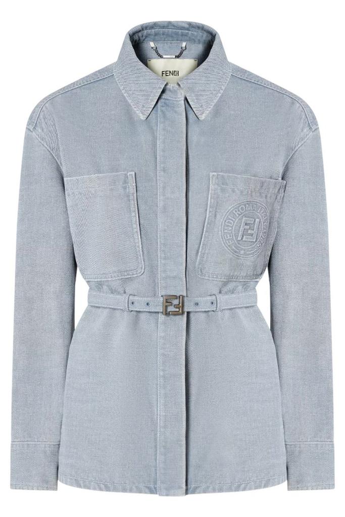 ジャケット Fendi FF DENIM GO-TO JACKET Jacket Jeans Blue | Fendi