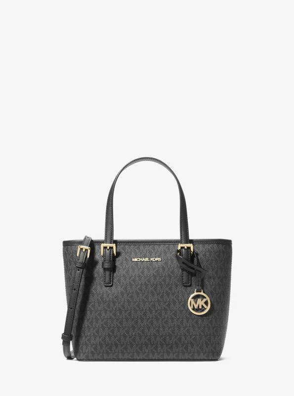 Michael Kors Jet Set Travel Extra-Small Logo Top-Zip Tote Bag 1