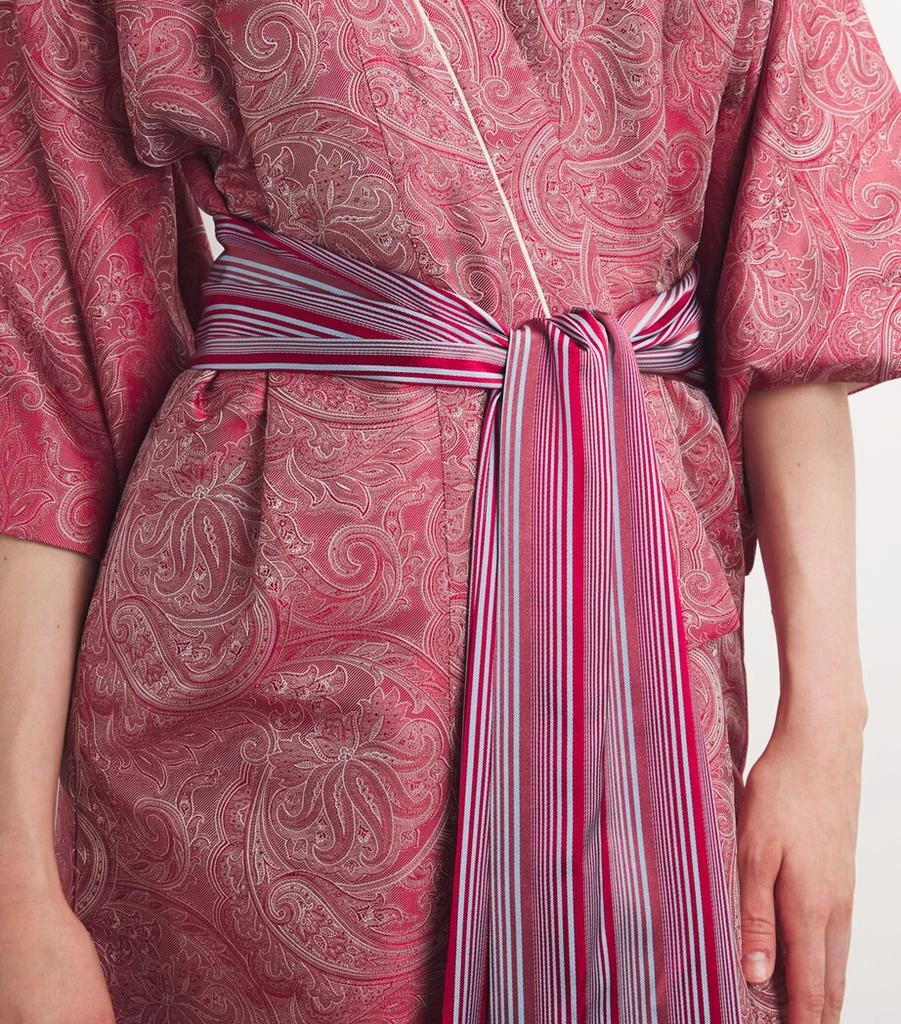 Daniel Hanson Silk Paisley Kimono Robe 4