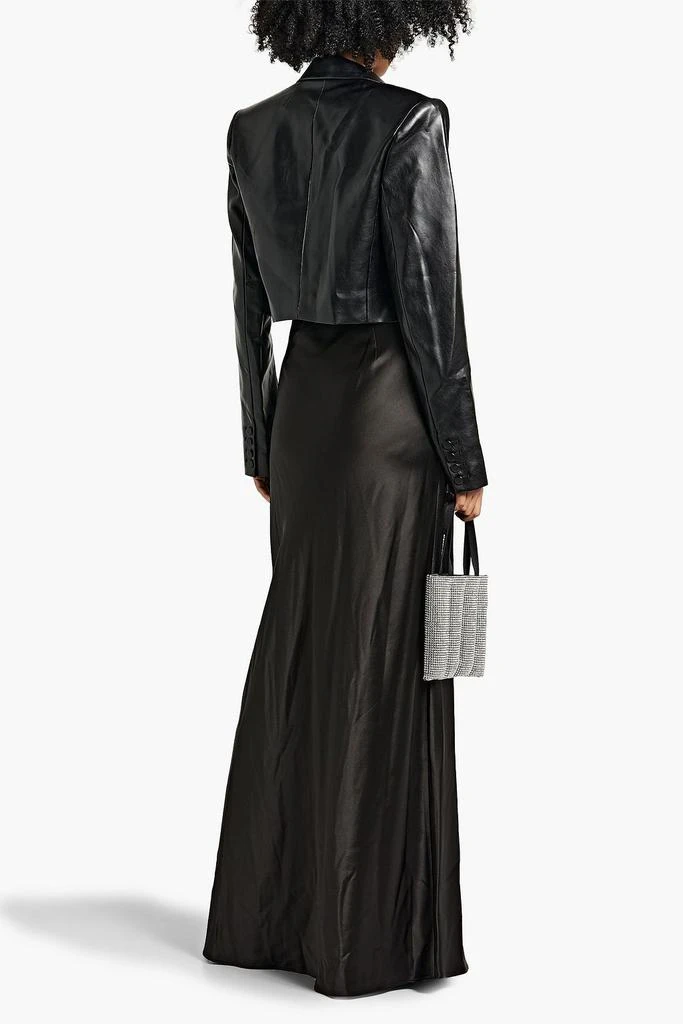 NICHOLAS Dierra satin maxi skirt 3