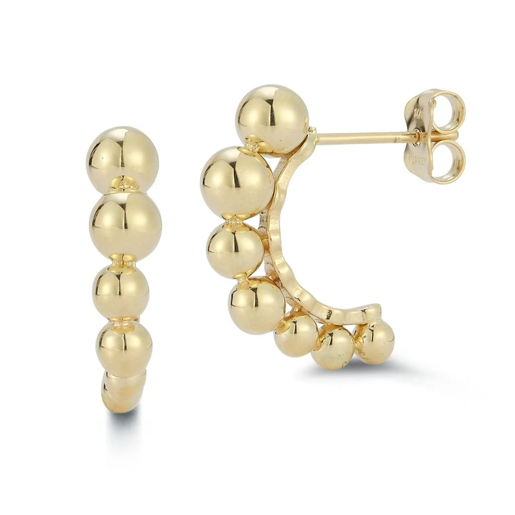 Ember Fine Jewelry 14K Gold Graduated Ball Drop Earrings
