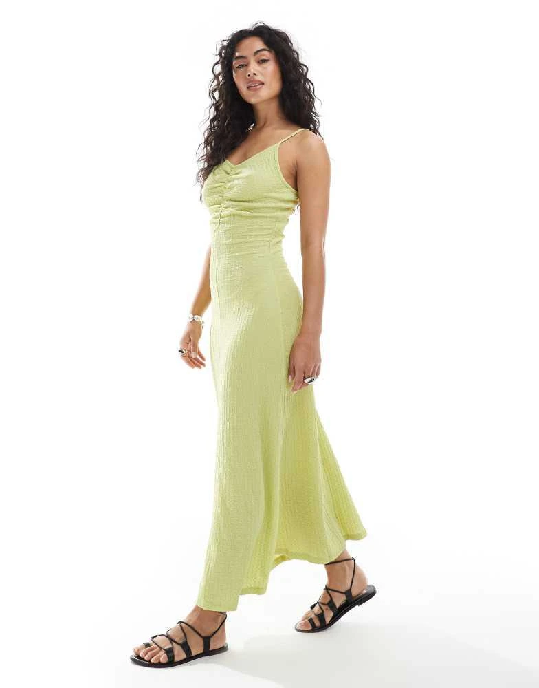 green emerald velvet dress The Power Crinkle Dress Pre-Order Small