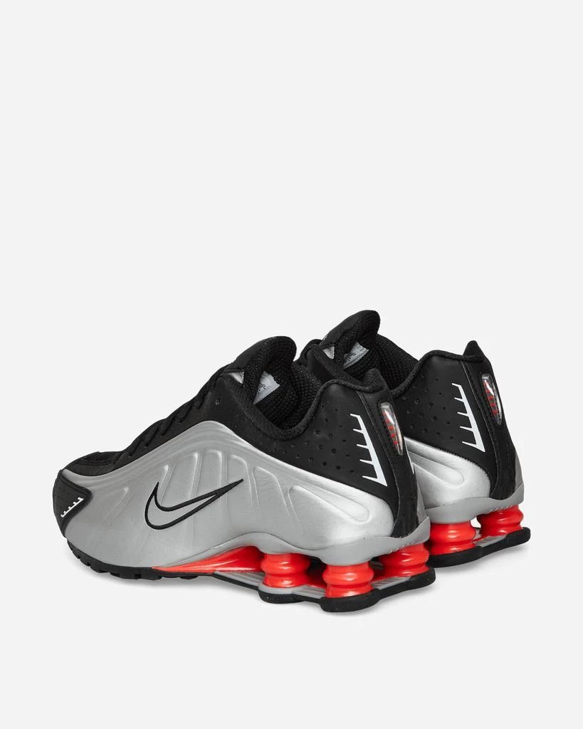 NIKE Shox R4 Sneakers Metallic Silver / Black 4