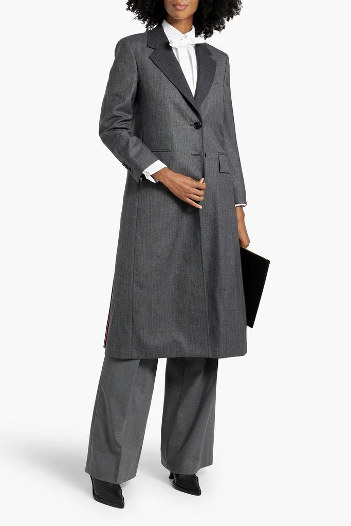 Thom Browne Wool graine de poudre coat 2