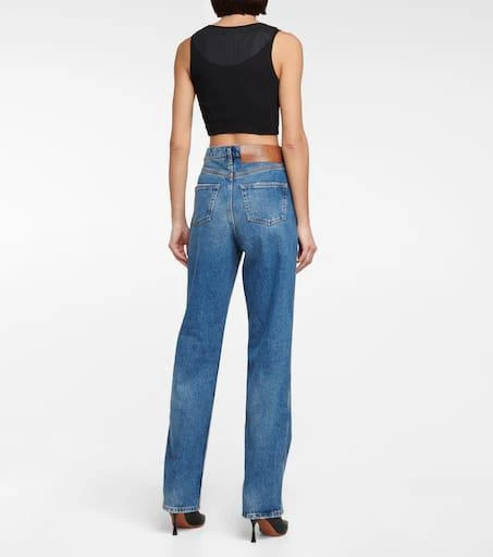 Loewe Anagram cropped cotton-blend tank top 3