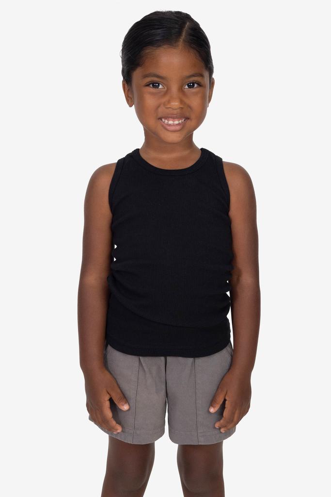 Los Angeles Apparel 21108 - Toddler 2x1 Cotton Rib Tank