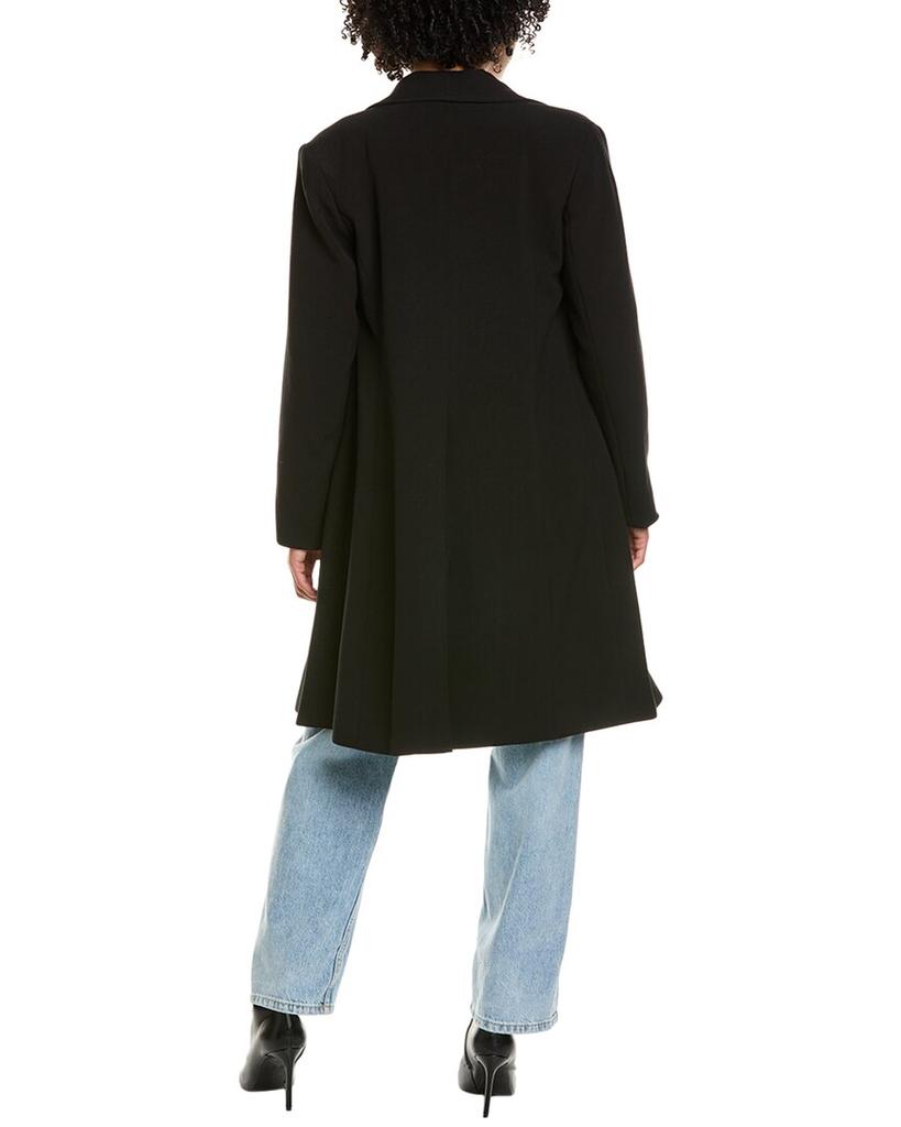 Via Spiga Crepe Coat