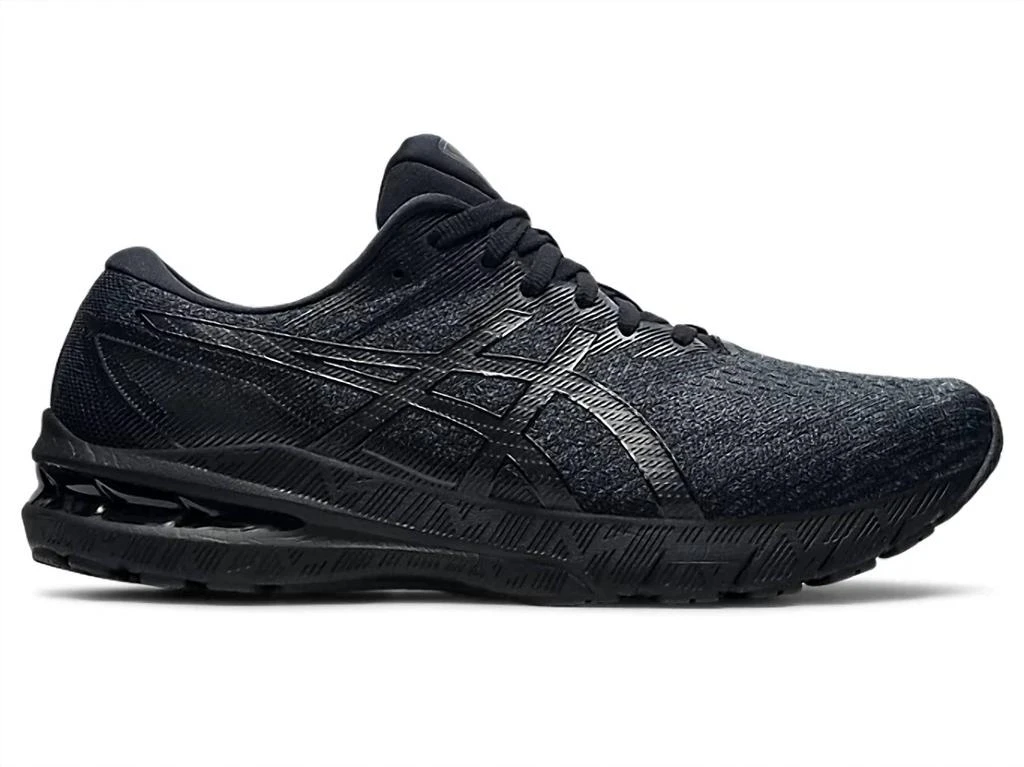 Asics Men's Gt-2000 10 Running Shoes - Extra Wide In Black/black 1