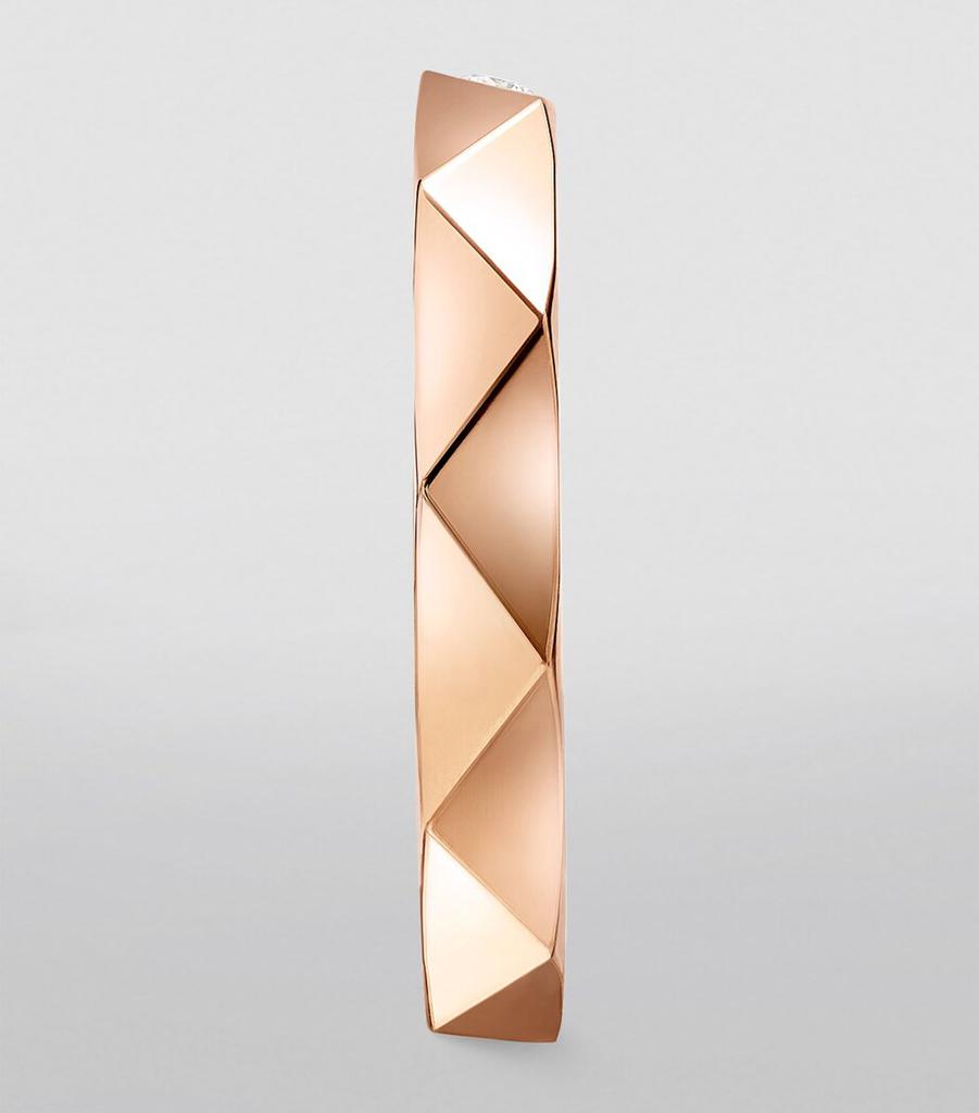 Graff Rose Gold and Diamond Laurence Graff Signature Ring