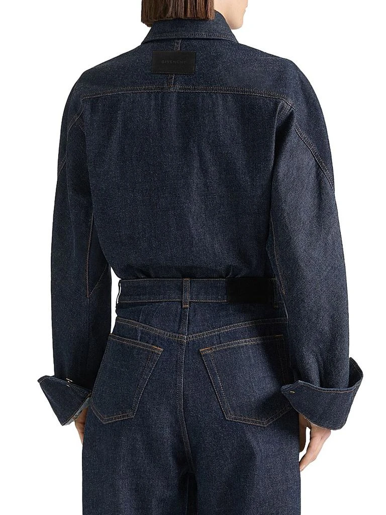 Givenchy Shirt in Denim with Embroidery 3