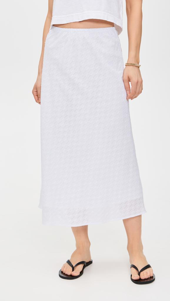 LNA Waialea Eyelet Skirt