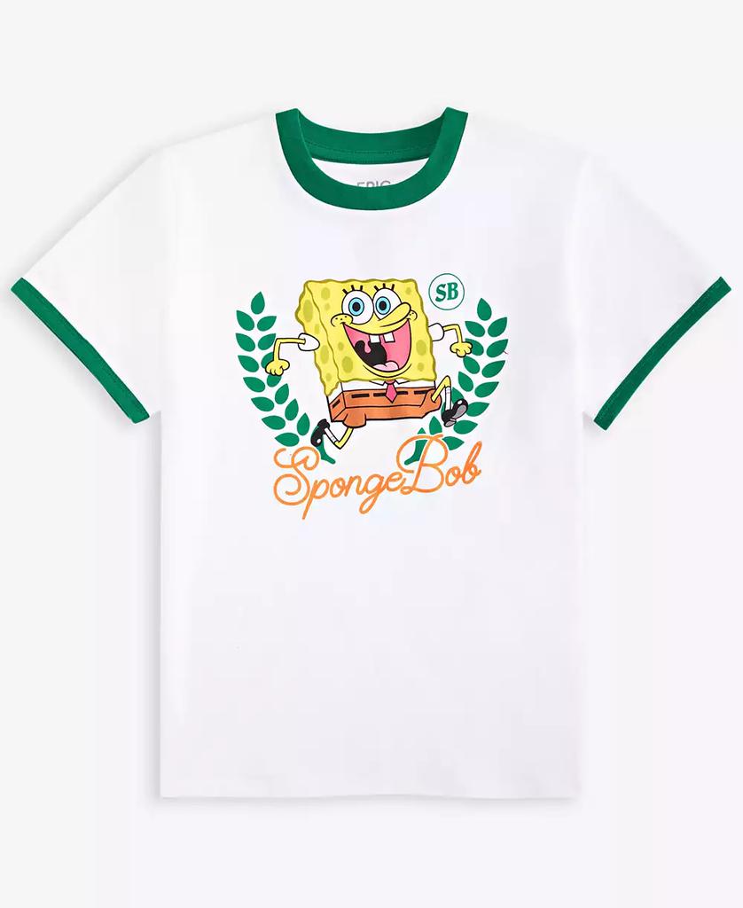 Epic Threads Little & Big Boys Spongebob Ringer T-Shirt, Exclusively at Macy's