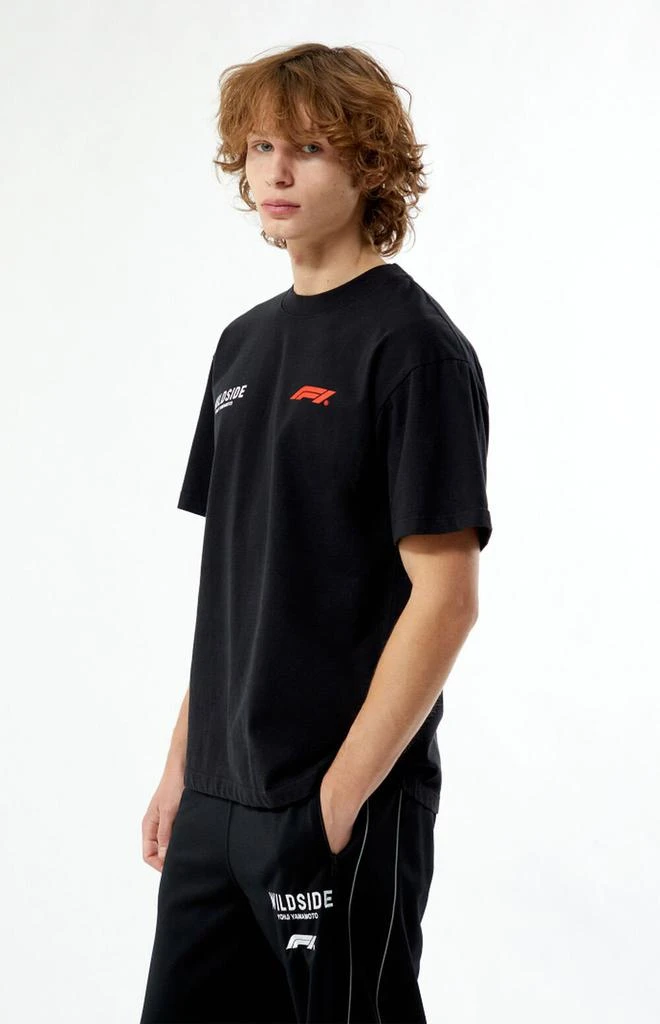 Formula 1 x Wildside Yohji Yamamoto x PacSun Black Legacy T-Shirt 3