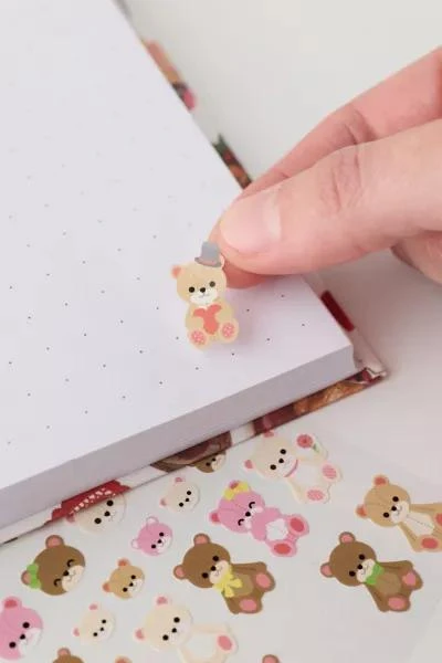 Urban Outfitters Teddy Bear Sticker Sheet 2