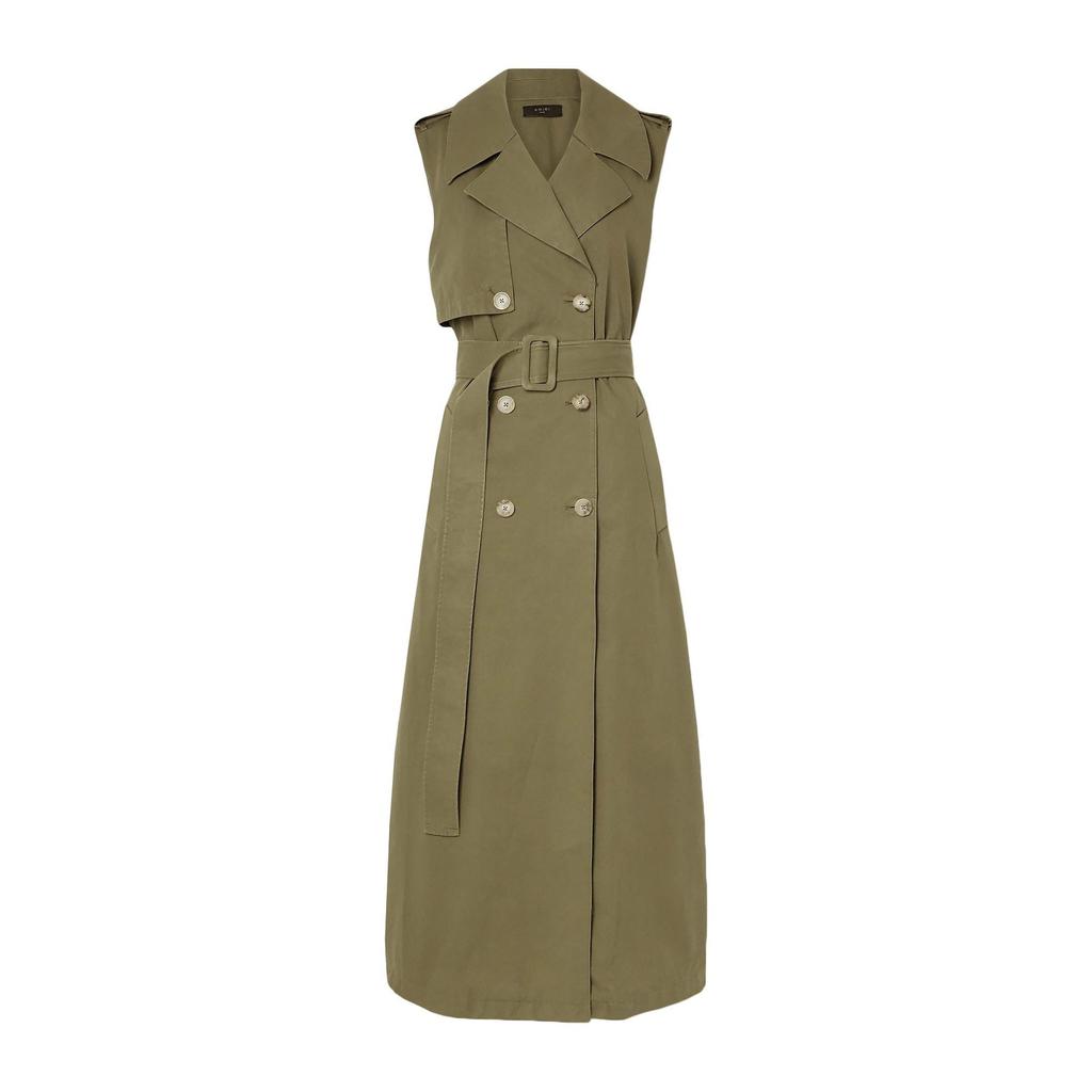 Amiri Amiri - Overcoats - Military Green - Woman